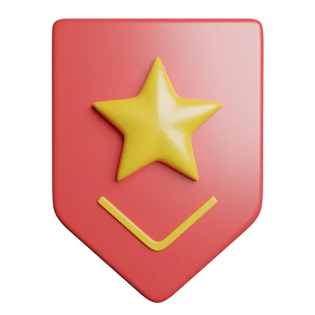 Champion Badge  3D Icon