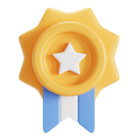 Champion badge  3D Icon