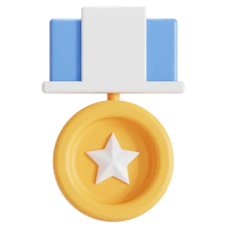 Champion badge  3D Icon