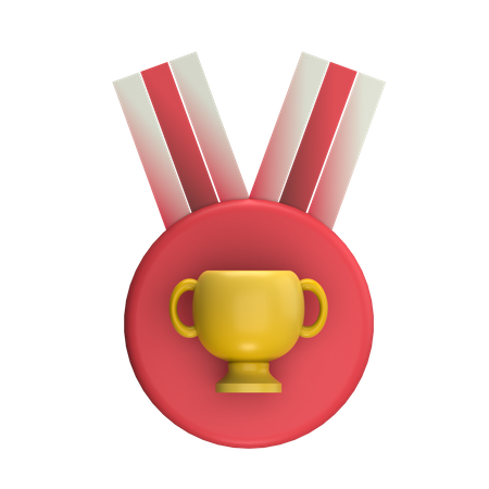 Champion Badge  3D Icon