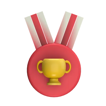 Champion Badge  3D Icon