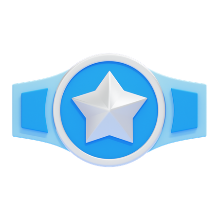 Champion Belt  3D Icon