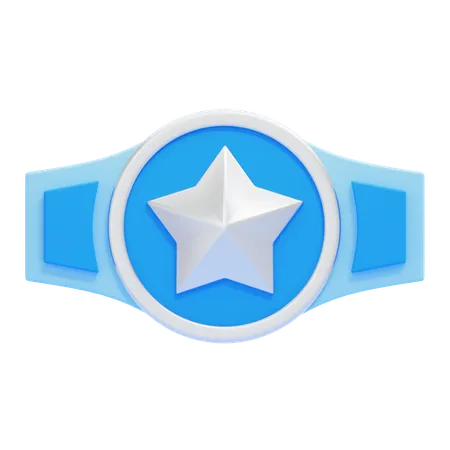 Champion Belt  3D Icon