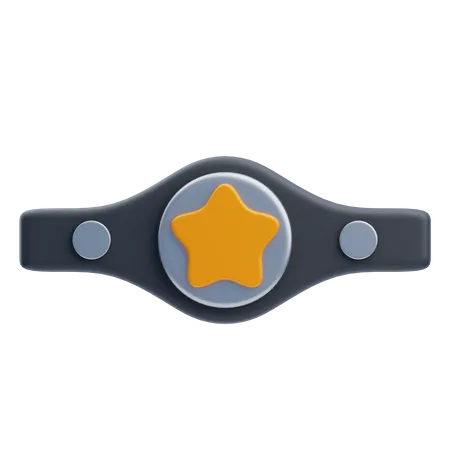 Champion Belt  3D Icon