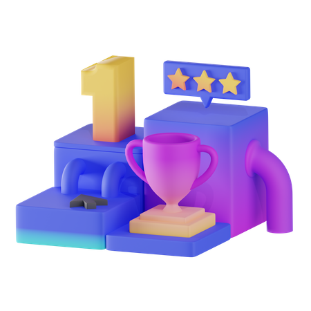 Champion Ranking  3D Icon