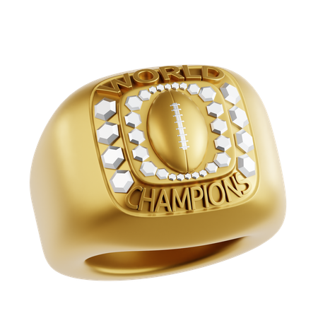 Champion Ring  3D Icon