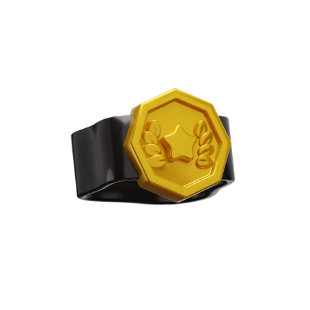 Champion Ring  3D Icon