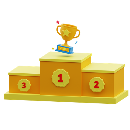 Champion Stage  3D Icon