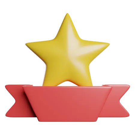 Champion Star  3D Icon
