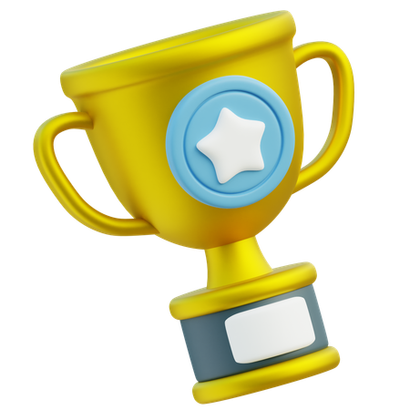 Trophée de champion  3D Icon