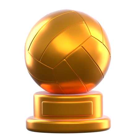 Trophée de champion  3D Illustration