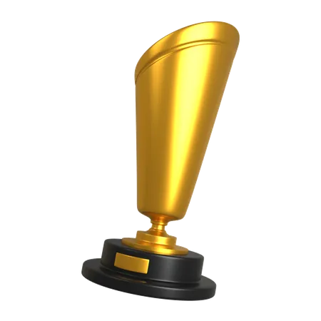 Trophée de champion  3D Illustration