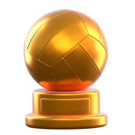 Champion Trophy  3D Illustration