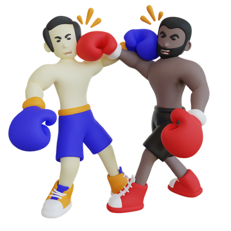 Championnat de boxe  3D Icon