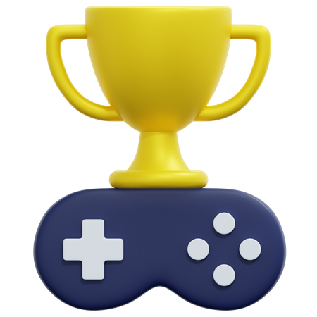 Championnat d'e-sport  3D Icon
