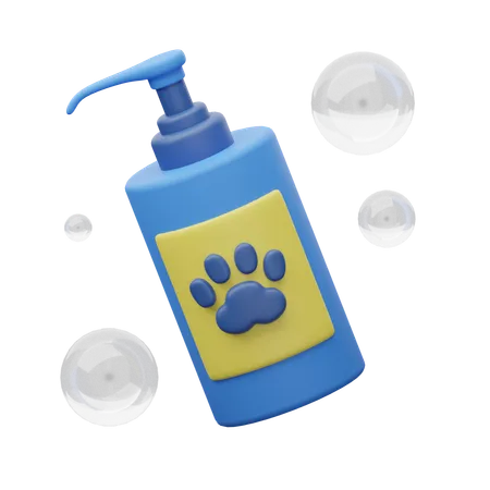 Champú para mascotas  3D Icon