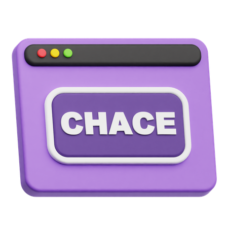 Chance Website  3D Icon