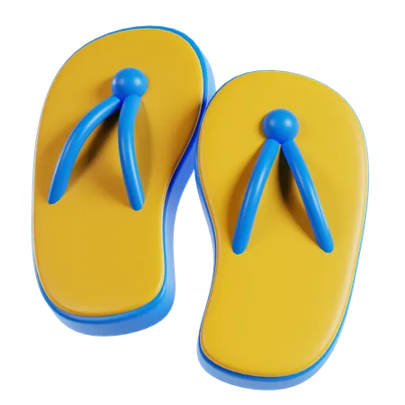 Chanclas  3D Icon