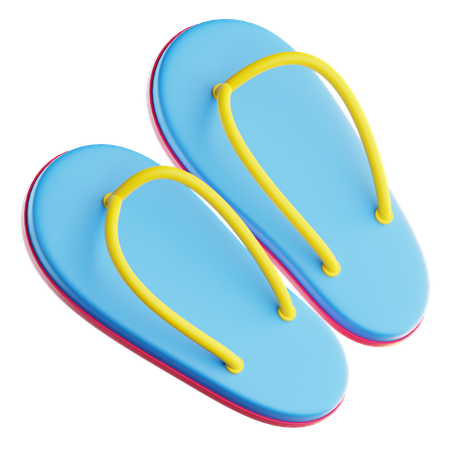 Chancletas  3D Icon