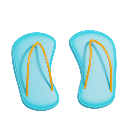 Chancletas  3D Icon