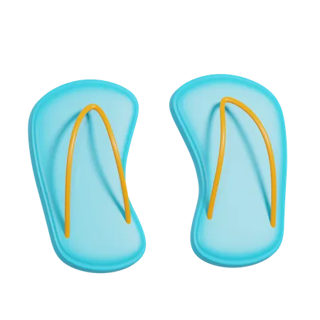 Chancletas  3D Icon