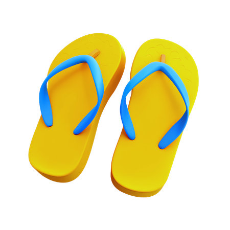 Chancletas  3D Icon