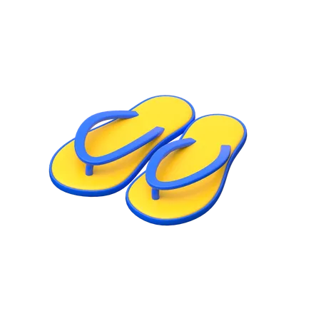 Chancletas  3D Icon