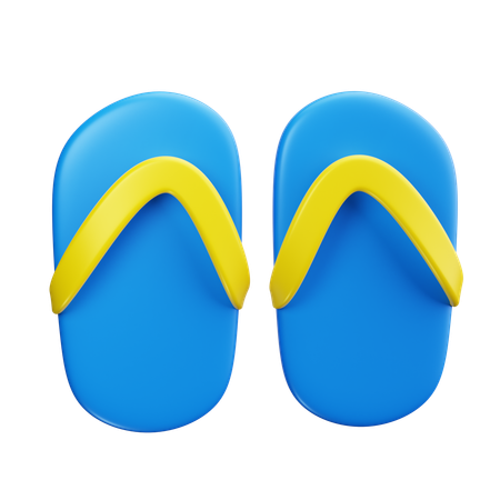 Chancletas  3D Icon