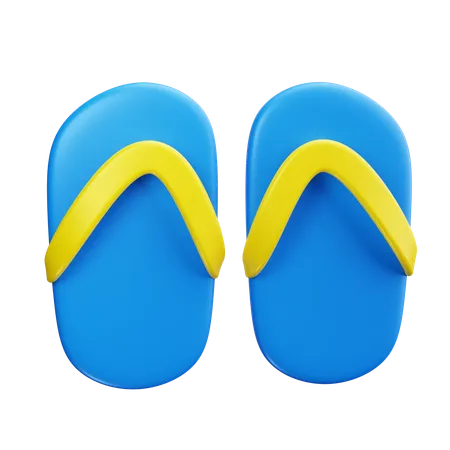 Chancletas  3D Icon