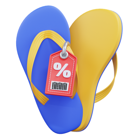 Chancletas  3D Icon