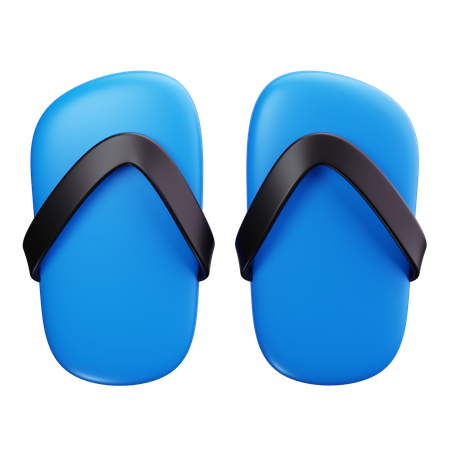 Chancletas  3D Icon