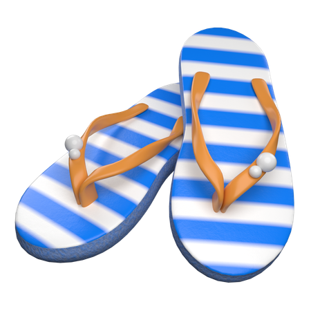 Chancletas  3D Icon