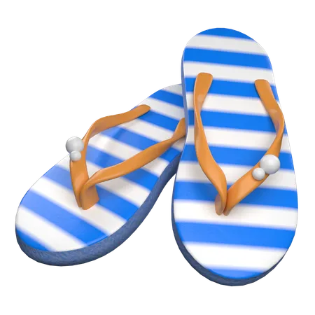 Chancletas  3D Icon