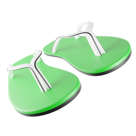 Chancletas  3D Icon