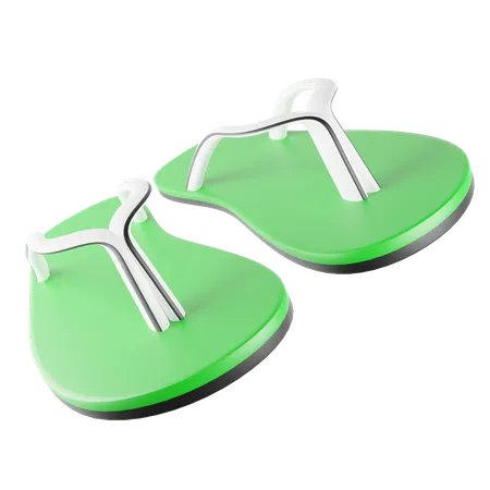 Chancletas  3D Icon