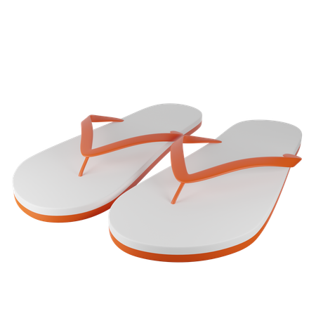 Chancletas  3D Icon