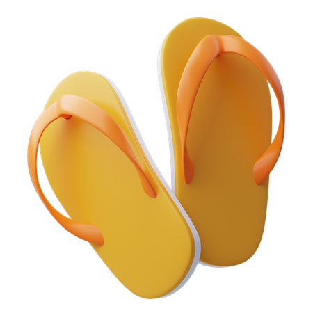 Chanclas  3D Icon