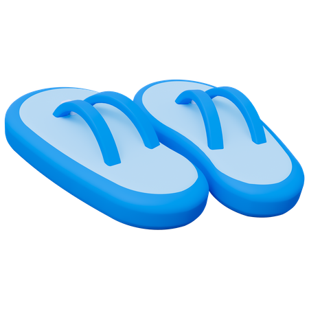 Chancletas  3D Icon