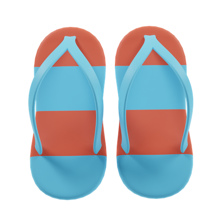 Chancletas  3D Icon