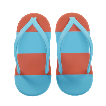 Chancletas  3D Icon