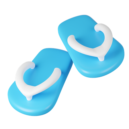 Chanclas  3D Icon