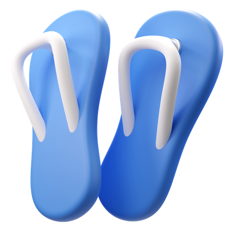 Chancletas  3D Icon