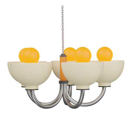 Chandelier  3D Icon