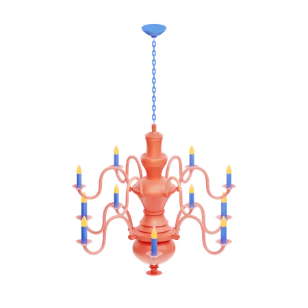 Chandelier  3D Icon