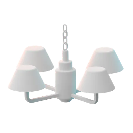 Chandelier  3D Icon