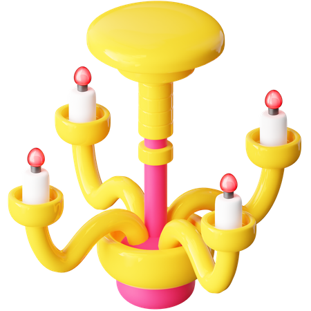 Chandelier  3D Icon