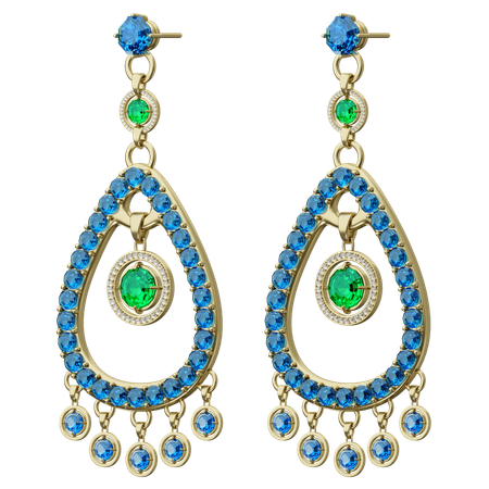 Chandelier Earrings  3D Icon