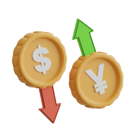 Échange de devises  3D Icon