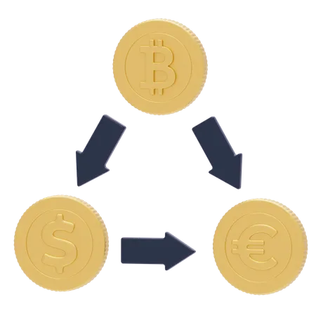 Monnaie d'échange  3D Icon