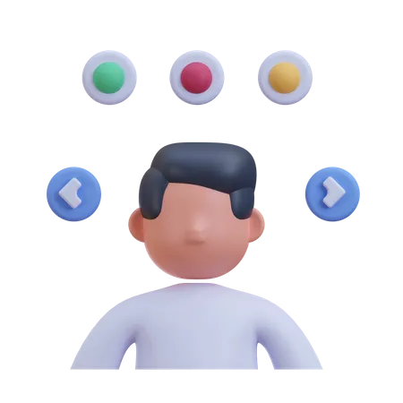 Change avatar 3D Icon